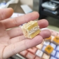 1pc Almond Cream Cake Artisan Clay Food Keycaps ESC MX for Mechanical Gaming Keyboard